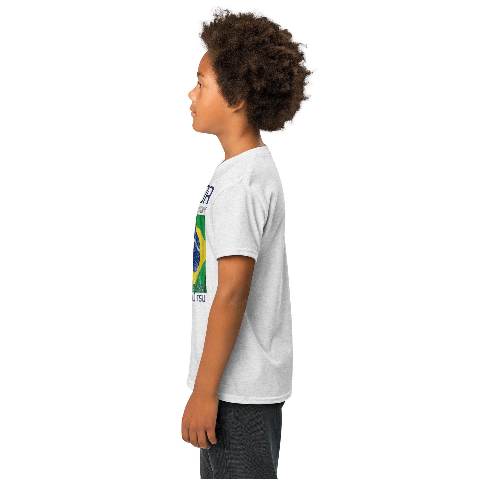 Youth Jiu Jitsu Flag T-shirt - Image 20
