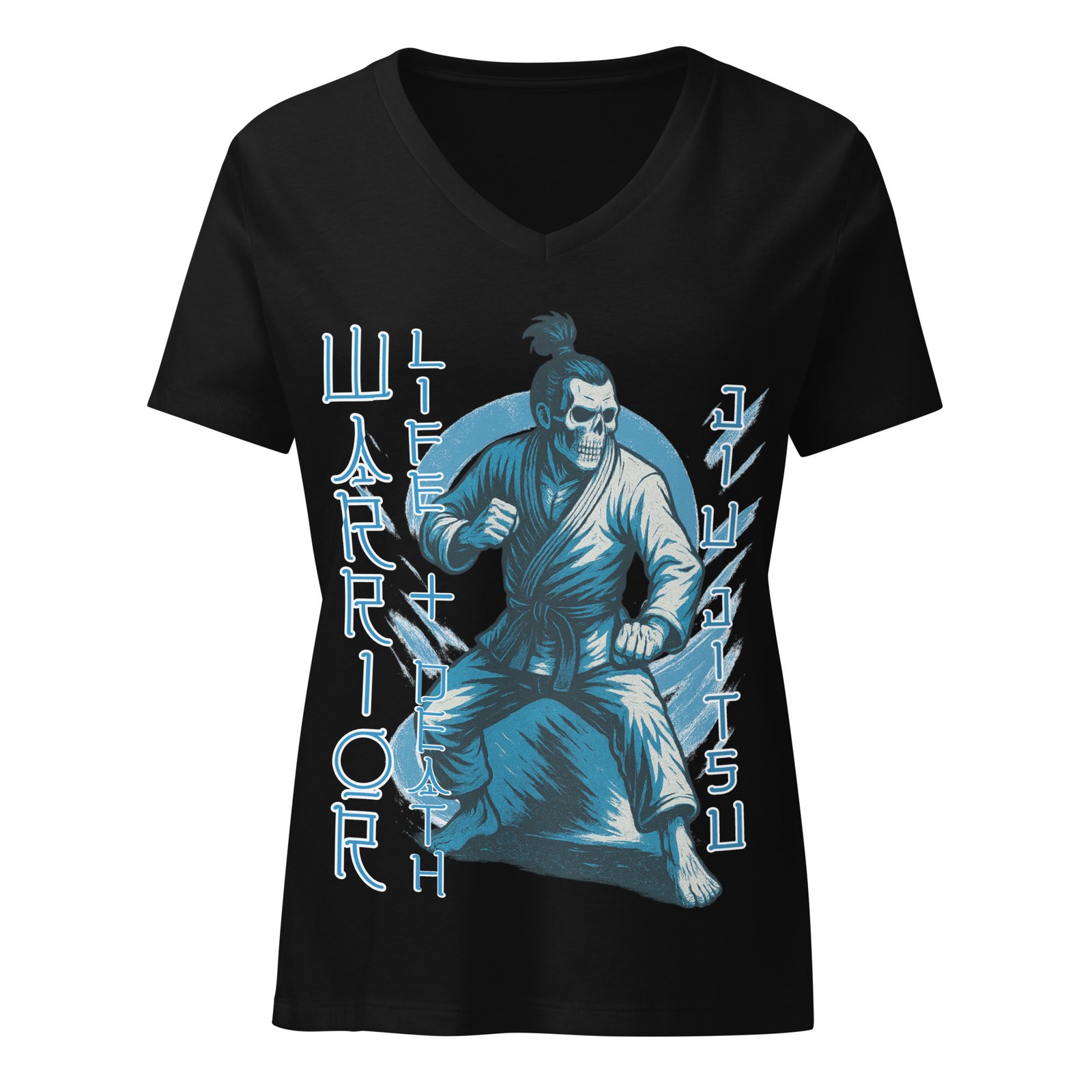 Women's BJJ Skull V Cut