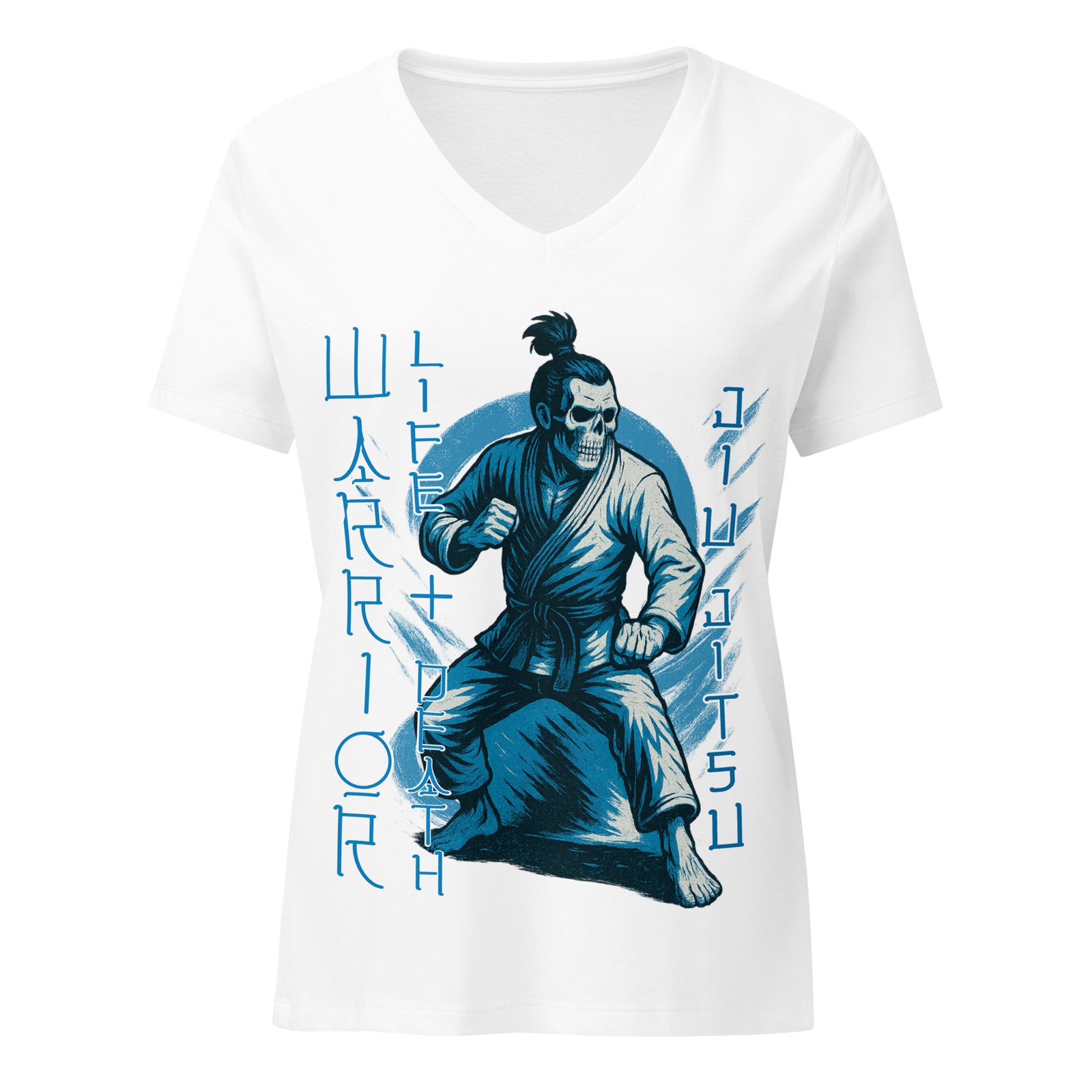 Women's BJJ Skull V Cut - Image 13